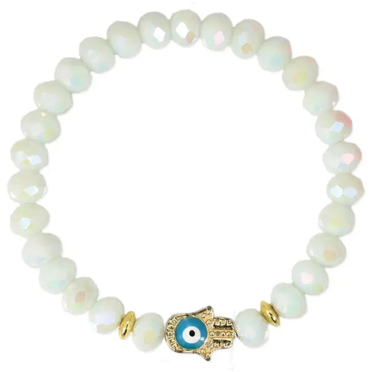 Picture of Twinkling Eye Bracelet - White