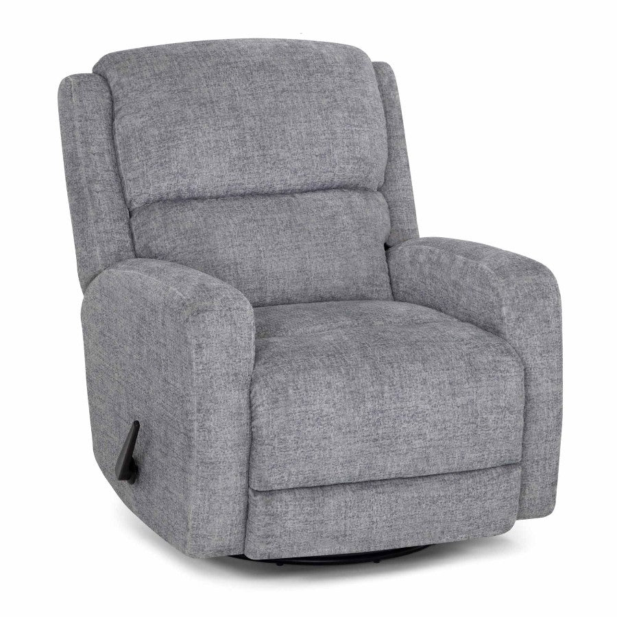 Picture of Steele Down Gray Swivel Glider Recliner
