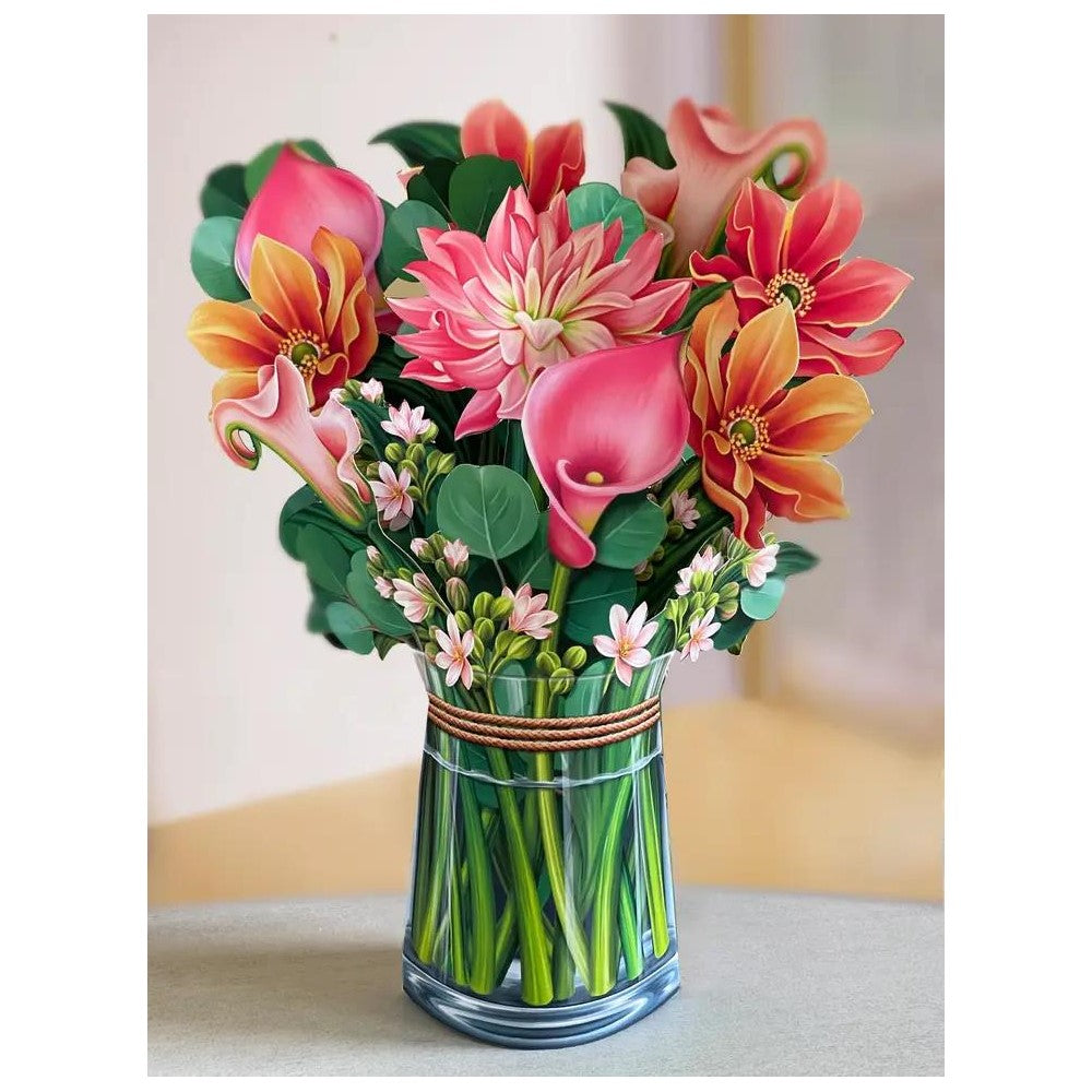 Picture of Dear Dahlia Pop-Up Bouquet Greeting Card