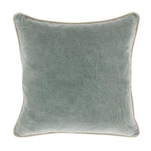 Picture of Heirloom 22" Velvet Pillow, Bay Green