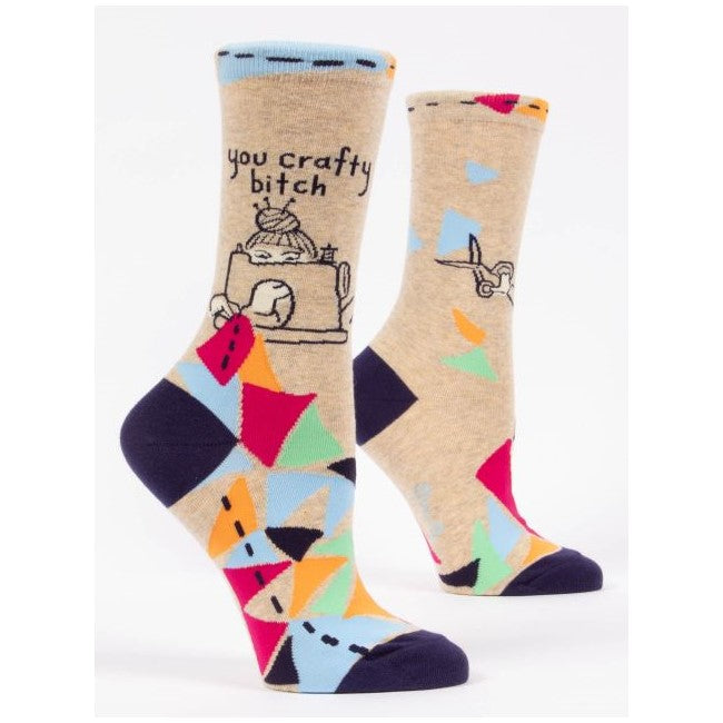 Picture of Women's Socks - "Crafty B*tch"