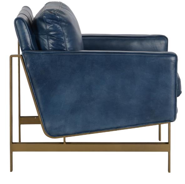Picture of Cazz Blue Chair Top Grain Leather