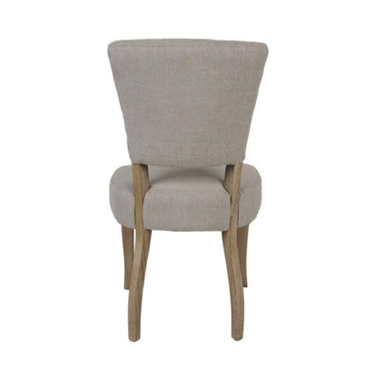 Picture of Legion Dining Chair (Taupe with Wood Legs)
