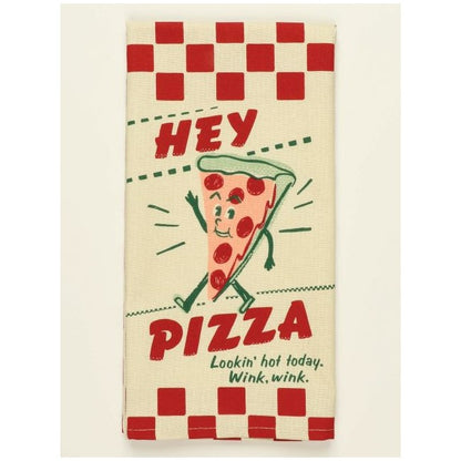 Picture of "Hey Pizza" Dish Towel