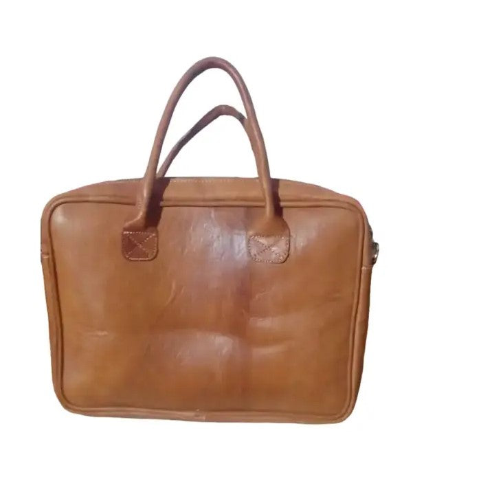 Picture of Zan Leather Laptop Bag