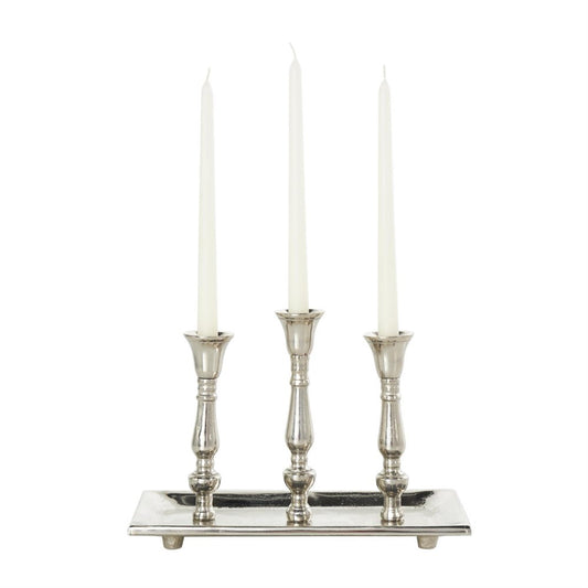 Picture of 3-Candle Candelabra Plate