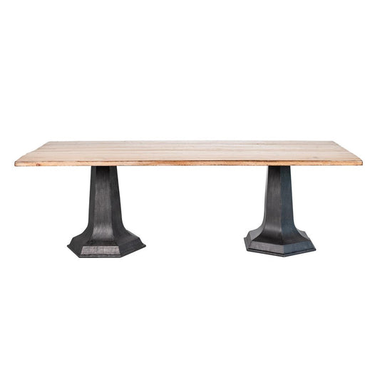 Picture of Bella 94" Dining Table (Reclaimed Pine/Iron)
