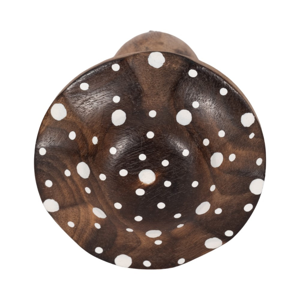 Picture of Brown Mushroom with Dots, Small