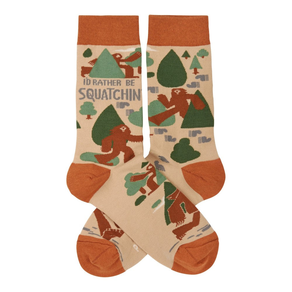 Picture of I'd Rather Be Squatchin' Socks