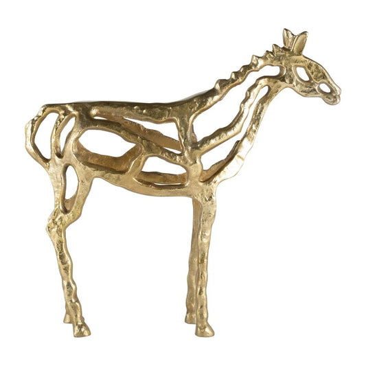 Picture of Illusion Horse Sculpture Gold