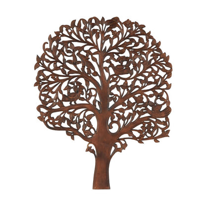 Picture of Carved Tree with Birds Wall Decor, Large