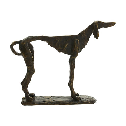 Picture of Bronze Dog Sculpture