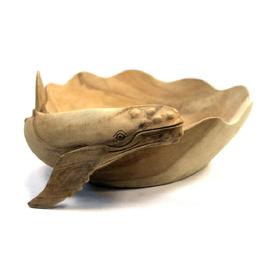 Picture of Medium Wood Whale Bowl