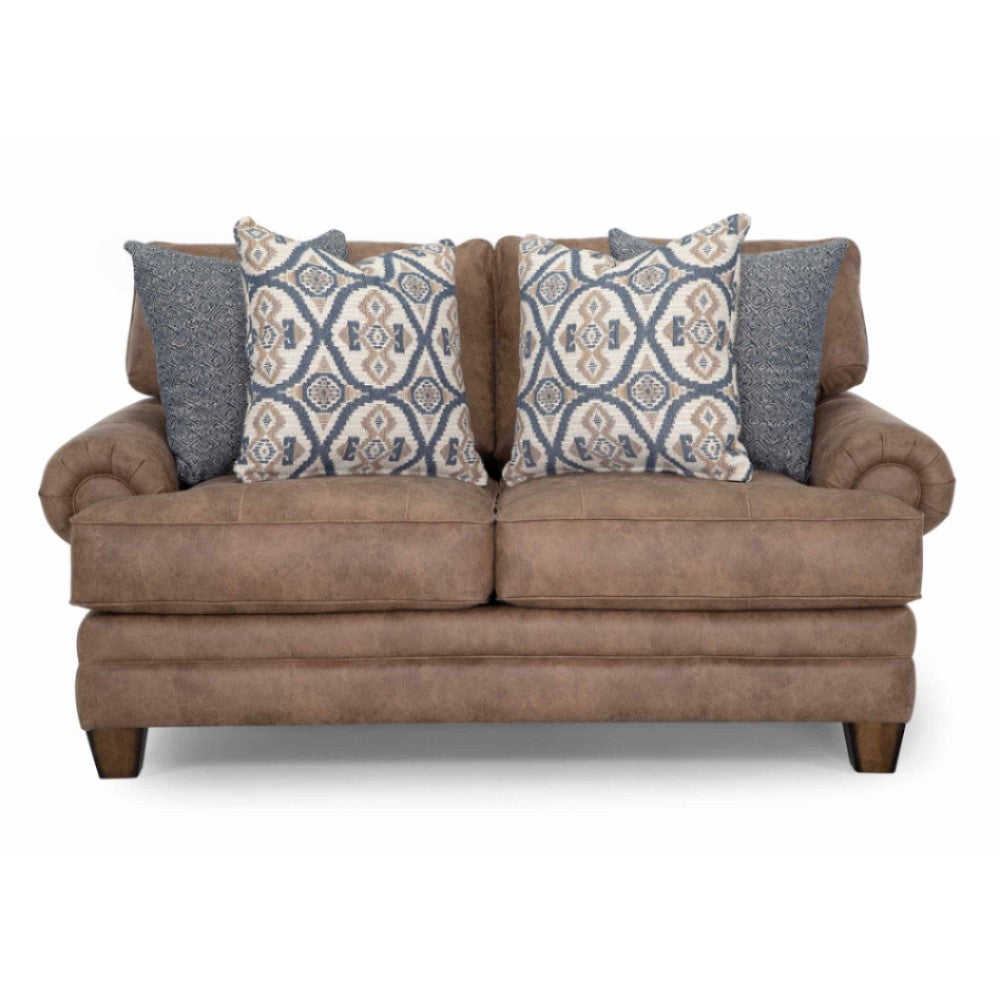 Picture of Seville Hazelnut Vegan Loveseat