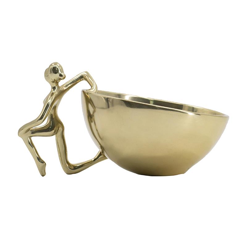Picture of Gold Figure Bowl