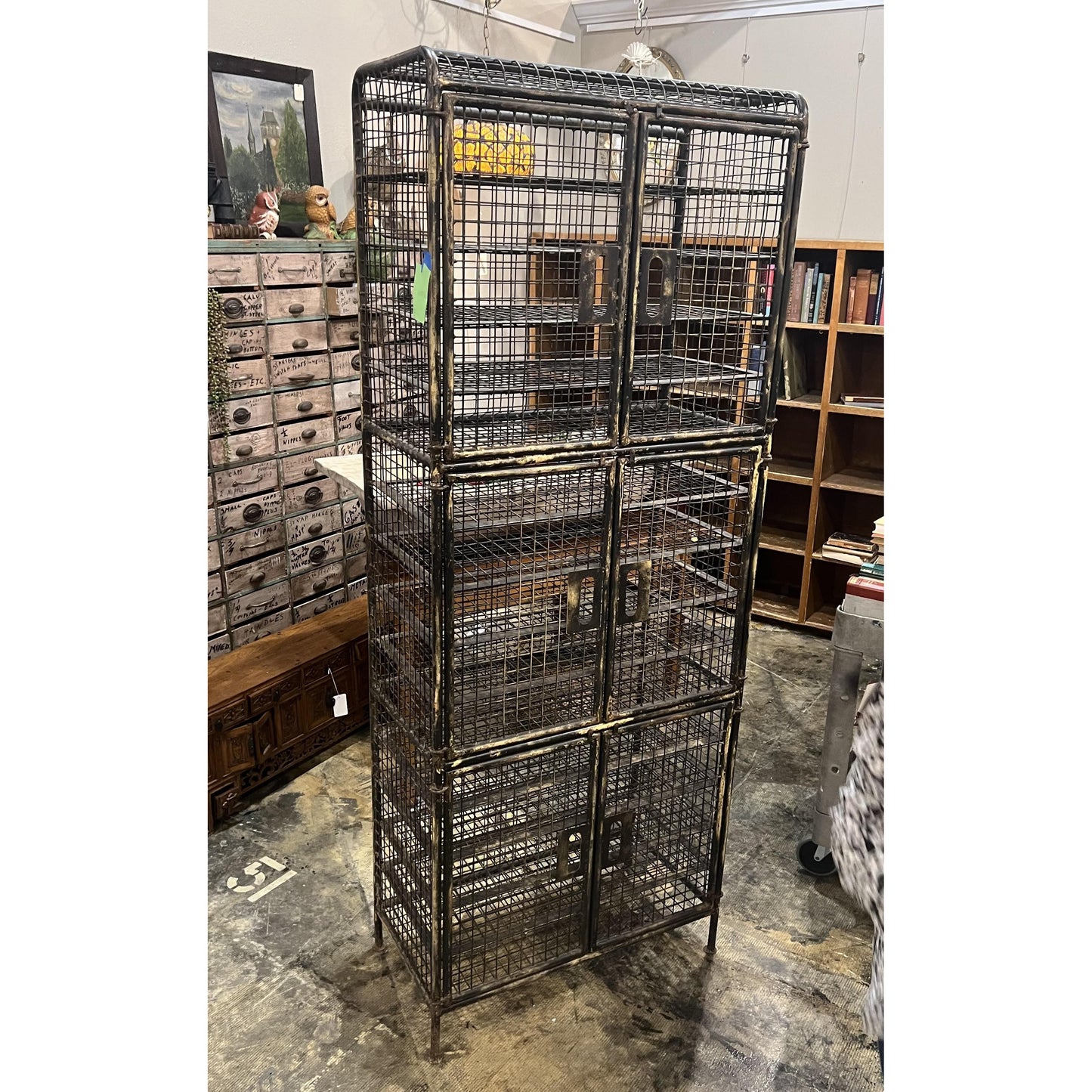 Picture of Handcrafted Iron Storage Shelf