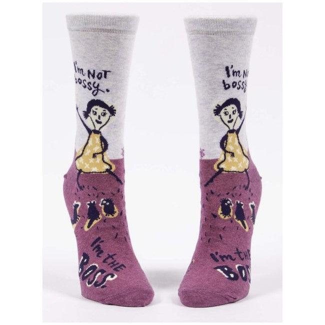 Picture of Women's Socks - "I'm Not Bossy"