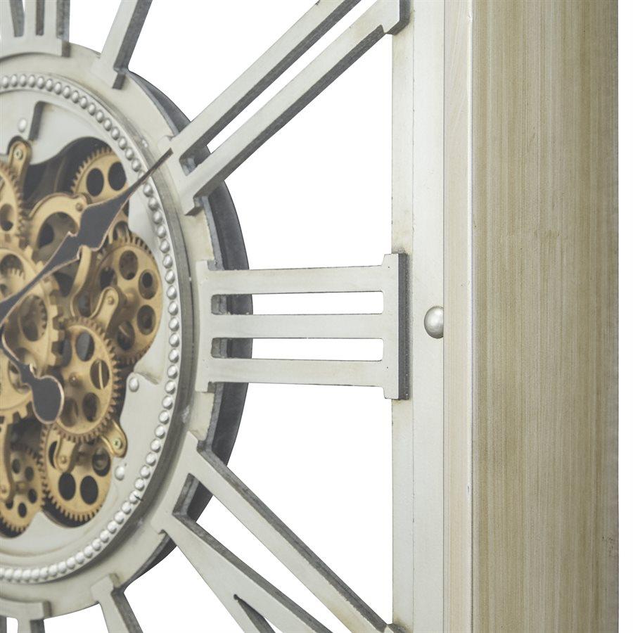 Picture of Square Frame Gears Wall Clock