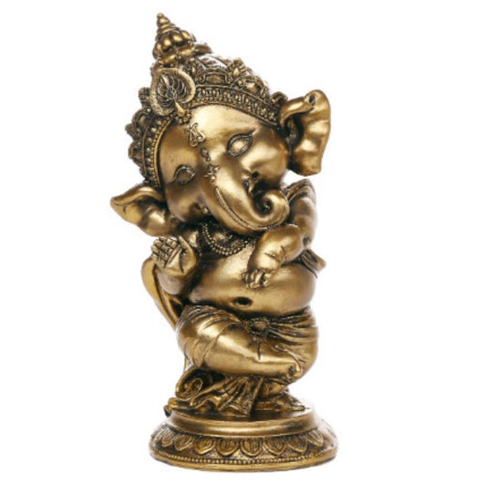 Picture of Small Gold Ganesha Dance