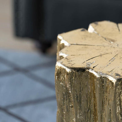 Picture of Gold Stump Accent Table