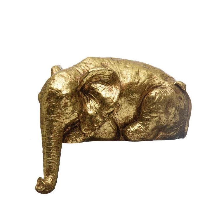 Picture of Gold Elephant Shelf Sitter