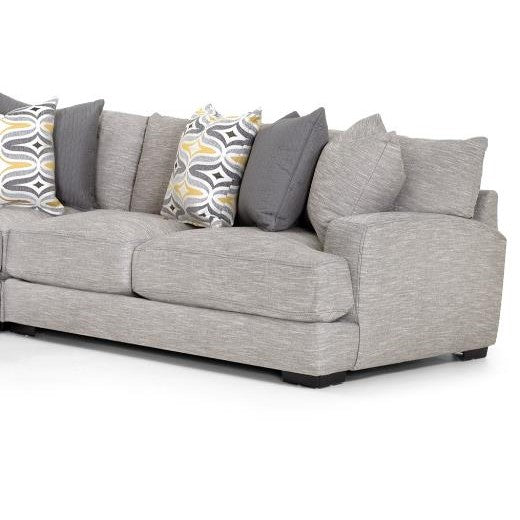Picture of Bailey Fog Right Arm Facing Loveseat