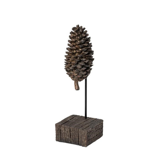 Picture of Pinecone Resin Decor Sm