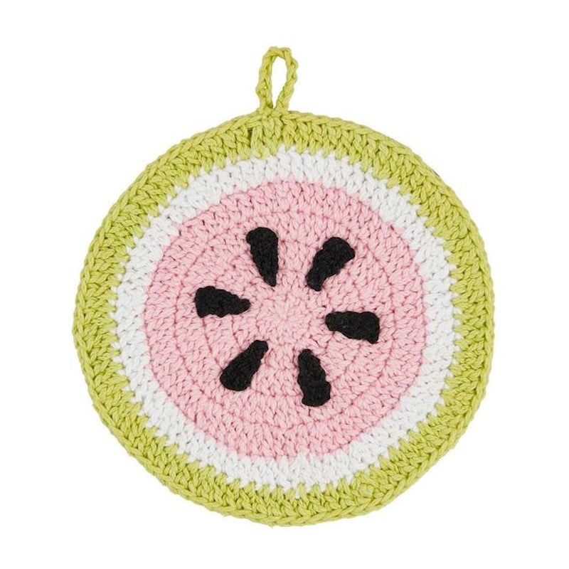 Picture of Watermelon Crochet Trivet