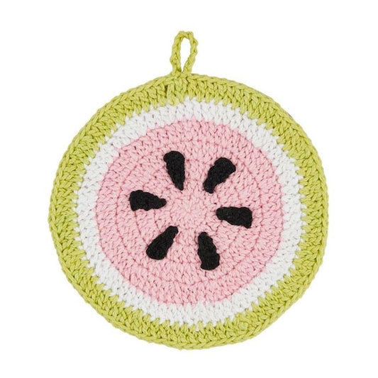 Picture of Watermelon Crochet Trivet