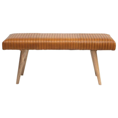 Picture of Channel Leather Bench