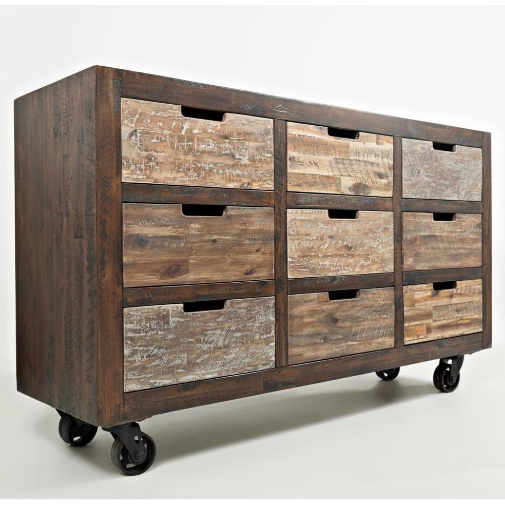 Picture of Canton 9-Drawer Chest on Wheels
