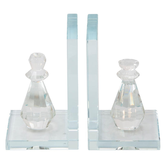 Picture of Crystal Chess Piece Bookends