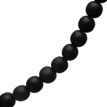 Picture of Paulownia Black Wood Beads Garland