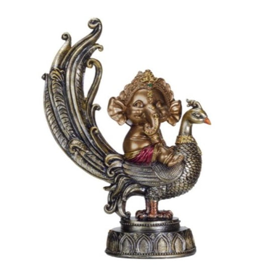 Picture of Ganesha On Peacock