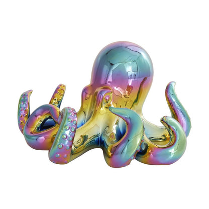 Picture of Rainbow Shimmer Octopus Sculpture, Short