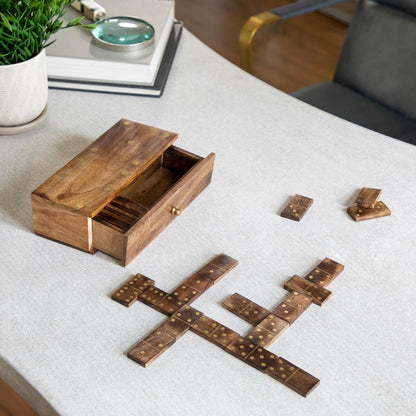 Picture of Wooden Dominoes Box Set