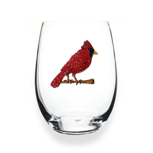 Picture of Cardinal Jeweled Stemless Wine Glass