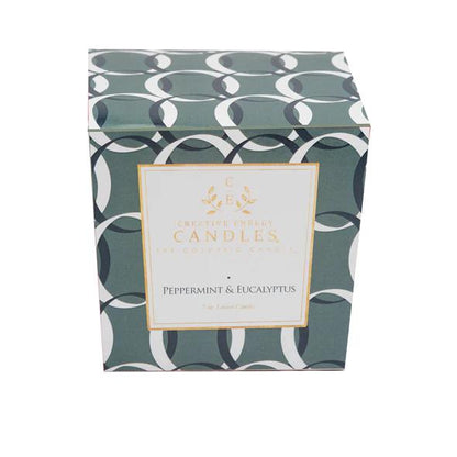 Picture of Lotion Candle - Peppermint & Eucalyptus - Large 10oz. Candle