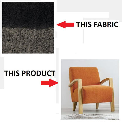 Picture of Vino Lambswool Chair Med Brown