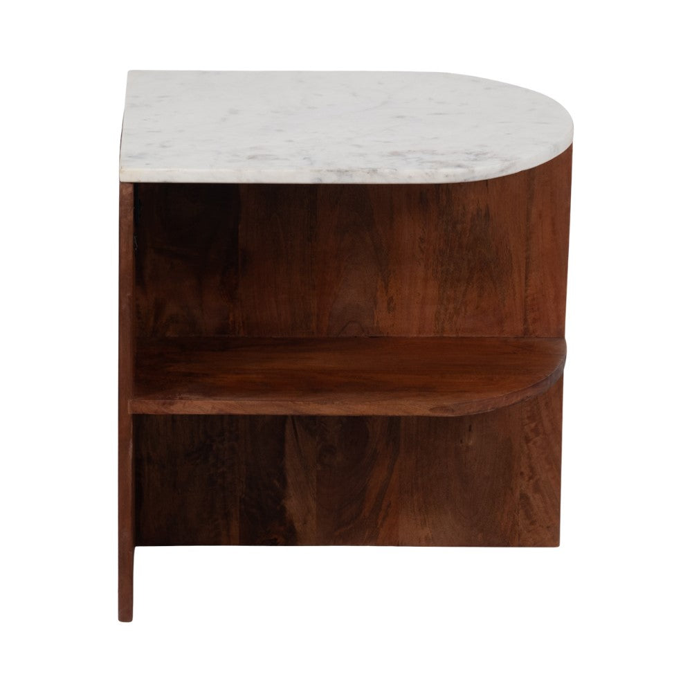 Picture of Demi Marble Top Side Table