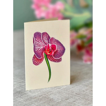 Picture of Orchid Oasis Pop-Up Bouquet Greeting Card
