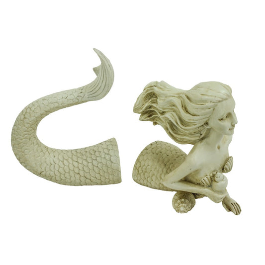 Picture of Mermaid Bookends, White