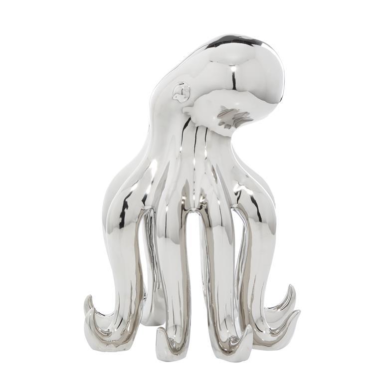 Picture of Octopus Sculpture, Silver