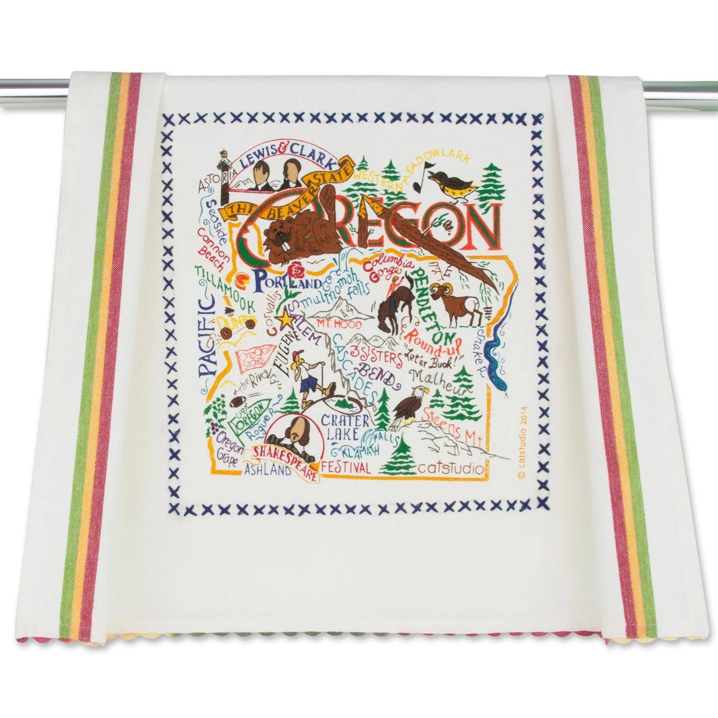 Picture of Oregon Dish Towel
