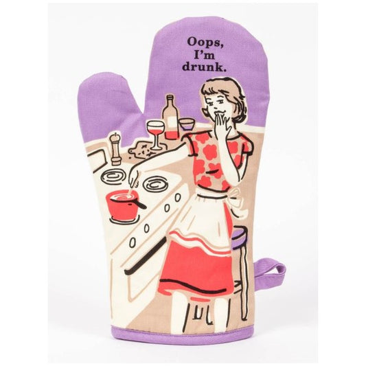 Picture of "Oops, I'm Drunk" Oven Mitt