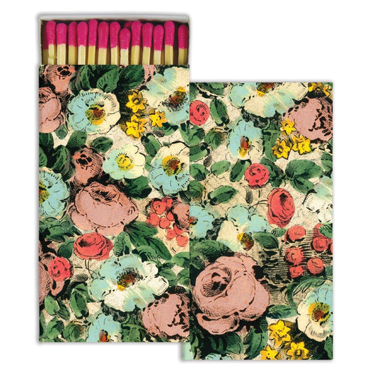 Picture of Floral Collage Matchbox