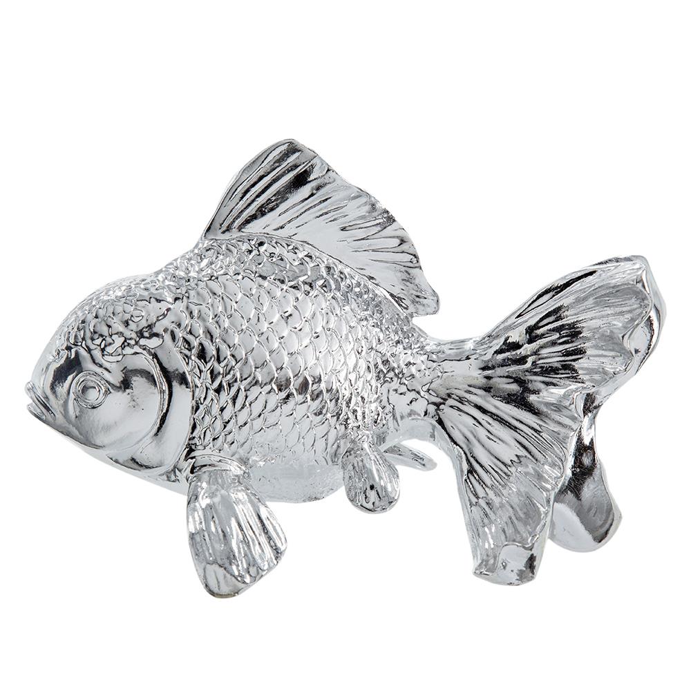 Picture of Silver Goldfish Decor Small