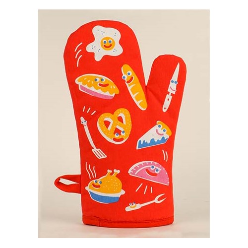 Picture of "Smells Like Happy" Oven Mitt