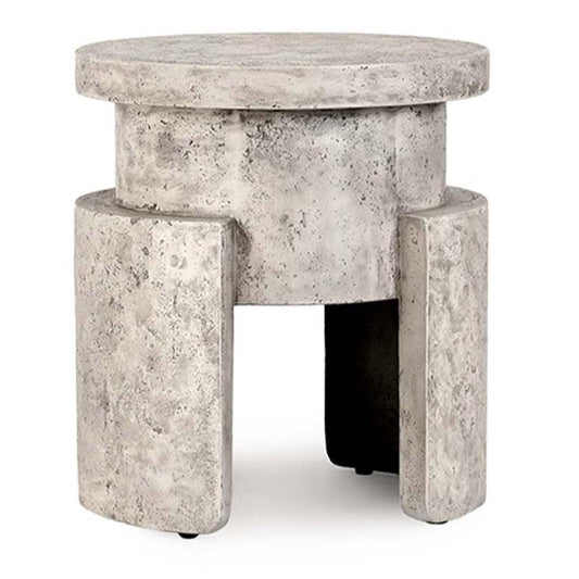 Picture of Judith 20" End Table Light Gray Outdoor