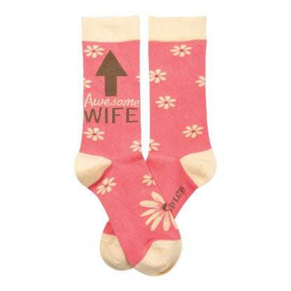 Picture of Awesome Wife Socks